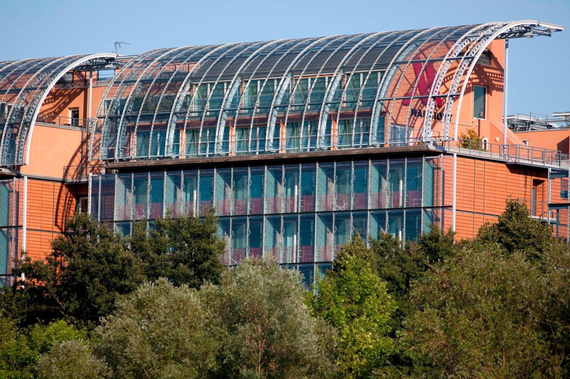 Lyon Marriott Hotel Cité Internationale Exterior foto